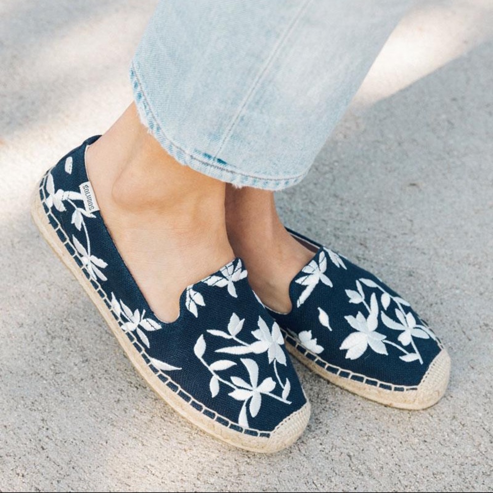 Soludos Shiloh Embroidered Espadrilles